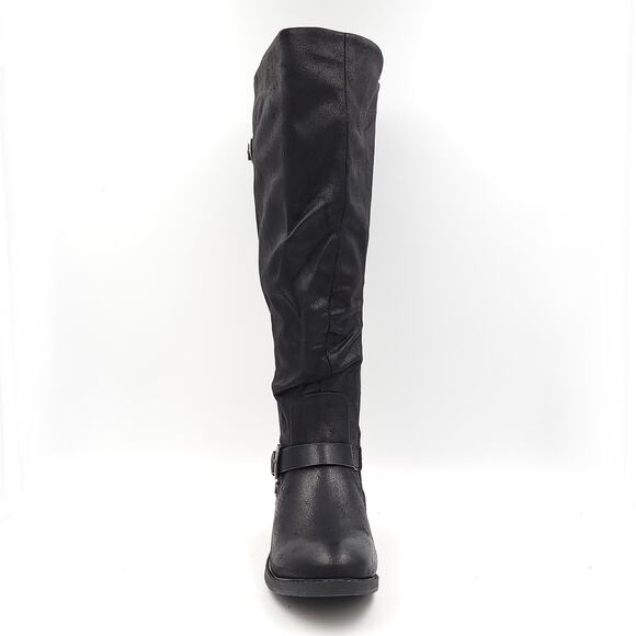 Baretraps Yanessa2 Women Tall Slouch Riding Boots Size US 5M Wide Calf Black DEU - Picture 7 of 9